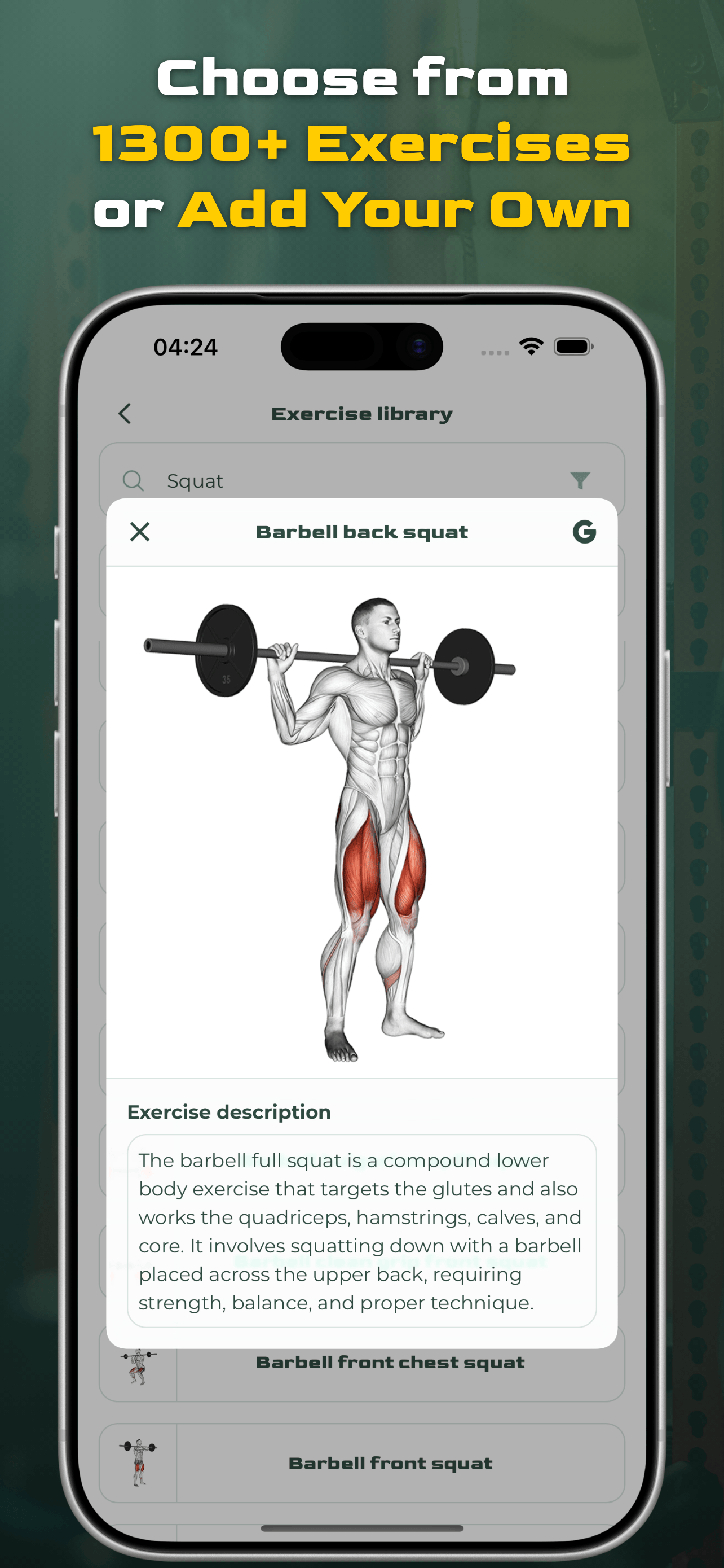 Virtus Athlete program builder and sharing